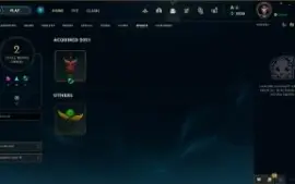 League of Legends conta lvl 22 upada manualmente