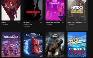 conta epic games com muitos jogos
