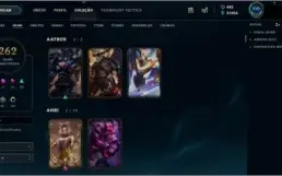 CONTA LOL LVL 250 TODOS CHAMP +300 SKINS +25 PAG RUNAS