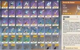 Ganyu + Zhongli + 4900 Gemas (Descrição) AR 48 Oportunidade!