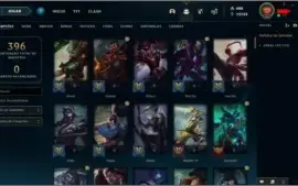 Conta League of Legends (+200 skins)