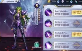 saint seiya awakening lvl68 serve A10 conta sem vinculo