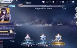 saint seiya awakening lvl68 serve A10 conta sem vinculo