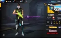 CONTA FREE FIRE GEMADA AMARELINHA