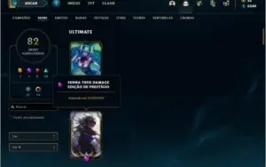 Conta prata 3 com 81 champs e 82 skins ( MAIN SUP )