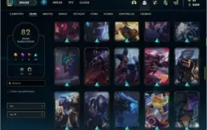 Conta prata 3 com 81 champs e 82 skins ( MAIN SUP )