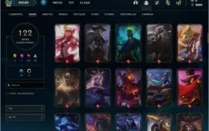 CONTA LEAGUE OF LEGENDS