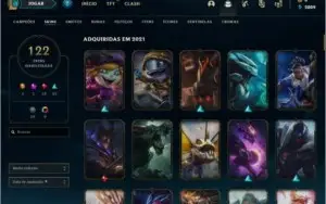 CONTA LEAGUE OF LEGENDS
