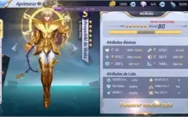 Saint Seiya Awakening - Serv Global A43 - Conta Lvl 44