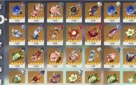 AR 55 (Diluc, Xiao, Keqing, Qiqi, Mona)