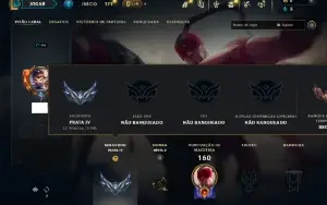 Prata 4 com 60 Champs e 18 Skins