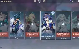 Conta Genshin Impact AR56  Varesa+kinich+Alercchino+itto+