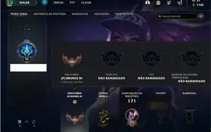 Conta bronze 3 com 65 Champs e 54 Skins