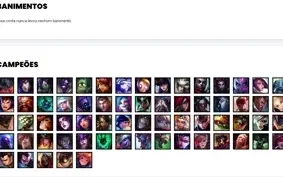 Conta bronze 3 com 65 Champs e 54 Skins