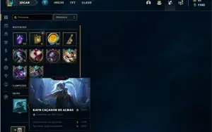 Conta bronze 3 com 65 Champs e 54 Skins