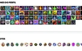 Conta bronze 3 com 65 Champs e 54 Skins