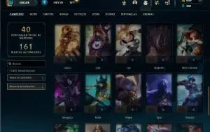 Esmeralda 3 com 45 Champs e 15 Skins + 7 Espolios