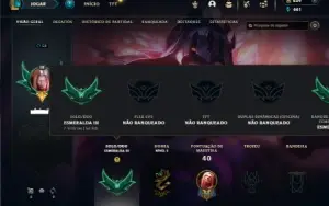 Esmeralda 3 com 45 Champs e 15 Skins + 7 Espolios
