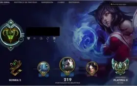 CONTA DE LEAGUE OF LEGENDS