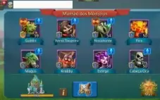 Conta Lords Mobile T4 485m de poder 8m de tropas(migra 1093)