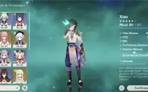 Conta ar44 xiao + lança primitiva, yae , ayato