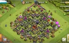 Conta clash of clans cv10 +830 gemas +heróis nível 17,18