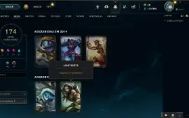 Conta Antiga League of Legends