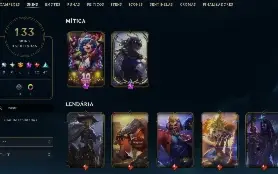 Conta League of Legends Full Acesso - 124 Champs e 133 Skins