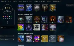 Conta League of Legends Full Acesso - 124 Champs e 133 Skins