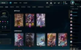 Conta Prata 3 C/ Kai'sa e Ahri Prestigio