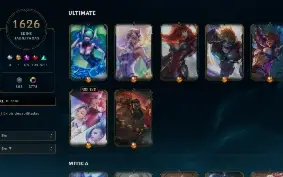 Conta LOL league of legends todas skins e cromas