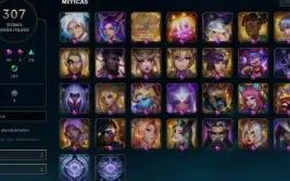 CONTA DIAMANTE 426 skins + Lux Guardiã Estelar Chibi TFT