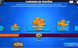 10.550 troféus, 27 brawlers, 1 lendário, a mais top do site!