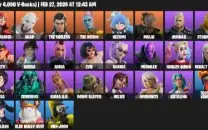 Conta Fortnite | 34 Skins | Entrega Automatica | Fa