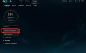 Conta League of Legends Platina 3 (todos os champs)