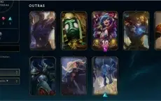 conta de league of legends com skins barata