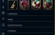conta de league of legends com skins barata