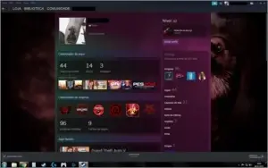 Vendo conta Steam [44 Jogos, nível 83, sem VAC]