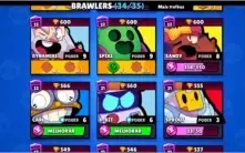 20 MIL TROFÉUS - 34/35 BRAWLERS