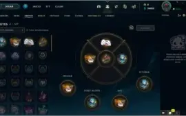 Conta LOL - Platina IV, 62% de WR
