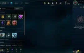 Conta LOL - Platina IV, 62% de WR