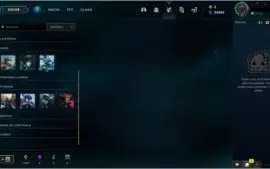 Conta LOL - Platina IV, 62% de WR