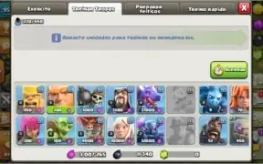 Vendo uma conta CoC CV 10