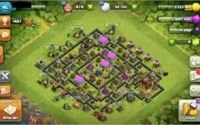 Vendo uma conta CoC CV 10