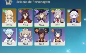 Conta geshin inpact nivel 7- Qiqi