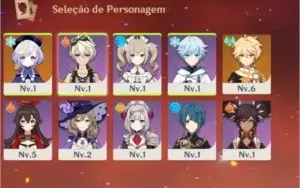 Conta geshin inpact nivel 7- Qiqi