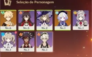 Conta geshin inpact nivel 7- Qiqi