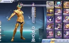 Conta de Saint Seiya Awekening na promoção