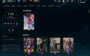 Conta League Of Legends / Unranked (Ex Mestre)
