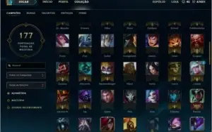 Vendo conta League of Legends - COMPLETA